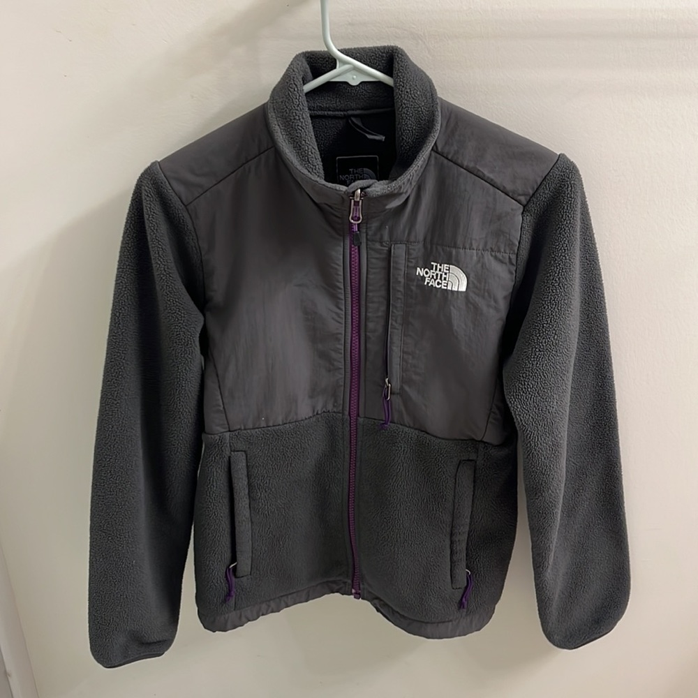Gray North Face Jacket - image 2